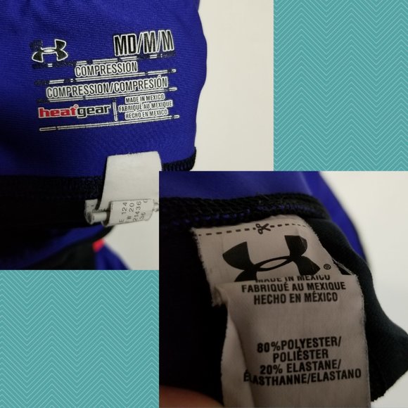 Under Armourb High Rise Compression Crop Leggings - Picture 3 of 3